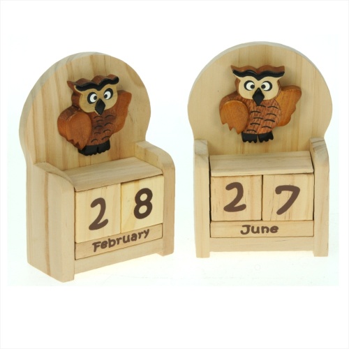 5209-OW: Owl Calendars (Pack Size 3) Price Breaks Available